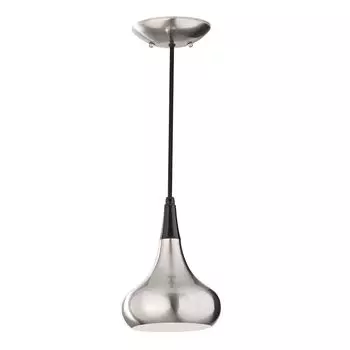 Подвесной светильник Beso, матовая сталь, маленький Elstead Lighting