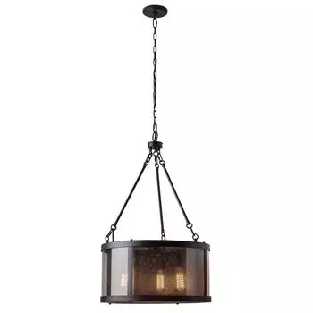 Подвесной светильник Bluffton, бронза, 3 лампочки Elstead Lighting