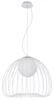 Подвесной светильник Casa Padrino белый 50 x В. 41 см - светильник из изогнутых металлических стержней