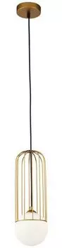 Подвесной светильник Casa Padrino золото/белый 12 x В. 35 см - Подвесной светильник, регулируемый по высоте, со сферическим абажуром из матового стекла