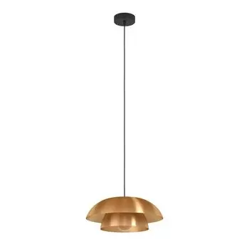 Подвесной светильник CENCIARA сталь матовая латунь, золото E27 1X40W В: 110см 40см с диммированием EGLO