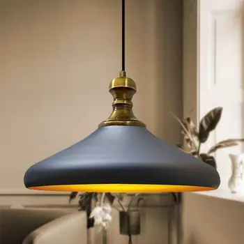 Подвесной светильник Champion Vintage 35 см - черный Bamyum