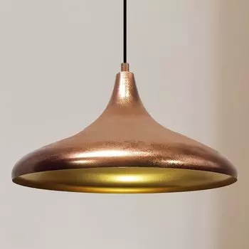 Подвесной светильник | Чемпион | Металлический подвесной светильник 35. Винтажная лампа с ручной росписью. Bamyum