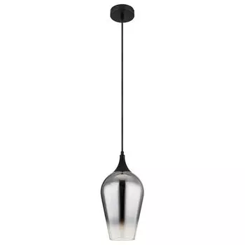 Подвесной светильник, черный, хромированное стекло, В 120 см. Globo Lighting