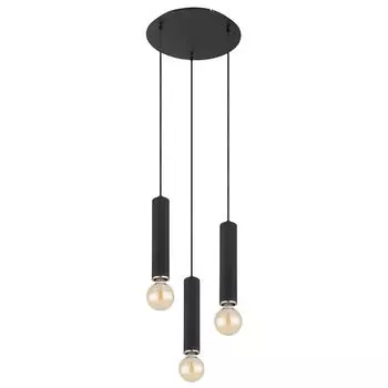 Подвесной светильник, дерево, черный, H 160 см Globo Lighting