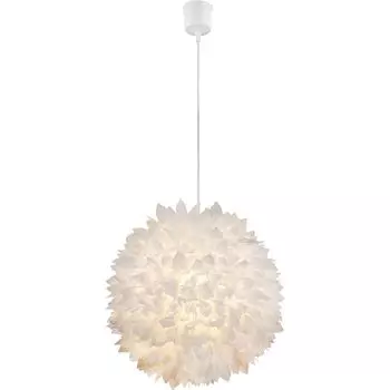 Подвесной светильник, дизайн листьев, белый, 40 см, НАЛА Globo Lighting