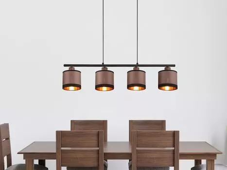 Подвесной светильник для бара, серо-коричневый, золотой Reality Leuchten