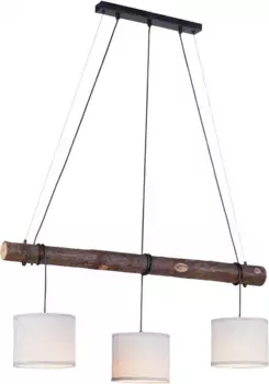 Подвесной светильник для дома "Монгарден" Home affaire 20 см, Высота: 120 см, коричневый