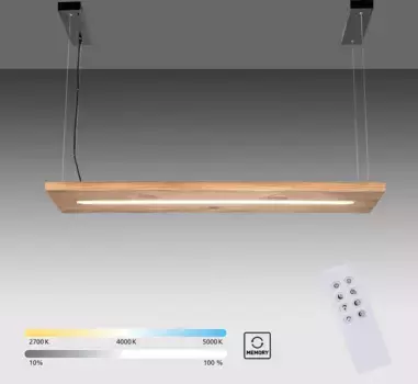 Подвесной светильник для дома "Pommerby" Home affaire Высота: 120,00 см., цвет holzfarben