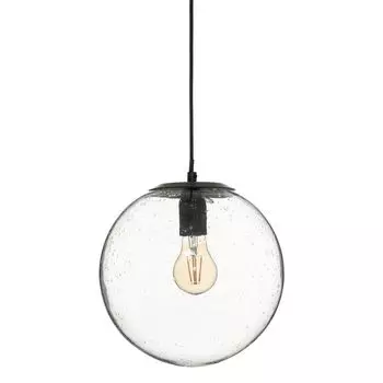 Подвесной светильник для гостиной NUNN, стеклянный шар, 25 см Atmosphera