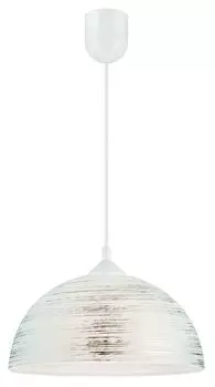 Подвесной светильник для кухни, обеденного стола, стекла 30см, белый, E27, подвесной светильник Licht-Erlebnisse