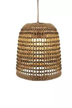 Подвесной светильник для наружного освещения светодиодный с диммером H: макс. 335 см IP54 черный натуральный круглый теплый белый 2700 K 900 лм современный Licht-Erlebnisse