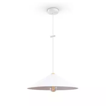 Подвесной светильник для обеденного стола, подвесной светильник для кухни, винтажный металлический E27 Paco Home, белый