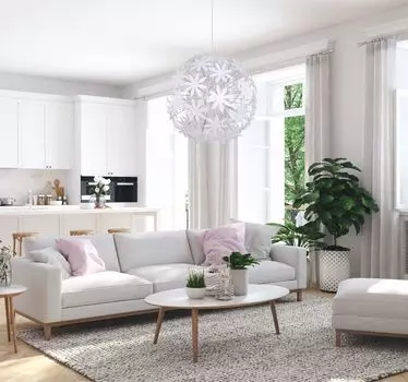 Подвесной светильник для спальни, светодиодный подвесной светильник для гостиной, подвесной светильник белого цвета HL4452 bmf-versand