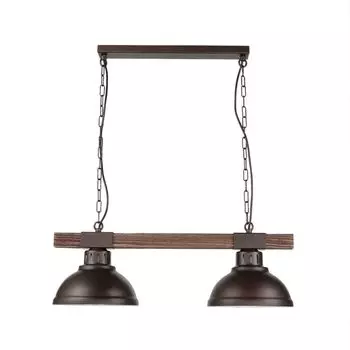 Подвесной светильник для столовой винтажный деревенский коричневый подвесной светильник E27 Licht-Erlebnisse