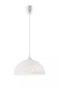 Подвесной светильник E27 белый 30см В:60см с регулировкой яркости Lamkur