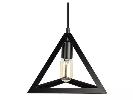 Подвесной светильник E27, подвесной светильник, 1 лампочка, патрон для лампы, 25x25см, 1x E27 БЕЛЫЙ (SL6412) LumenTEC