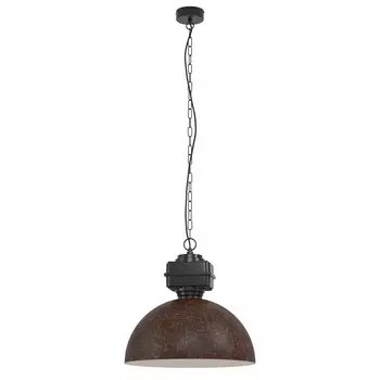 Подвесной светильник Eglo, 53x150 см, коричневый/черный