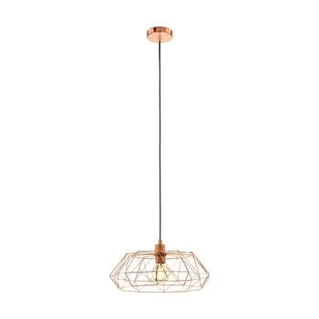 Подвесной светильник EGLO Carlton 2 медь 49488, коричневый