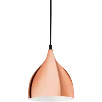 Подвесной светильник EGLO «CORETTO», 1 лампочка, лампа E27 | без лампочки, подвесной светильник, подвесной светильник, цвет stahlgrau/kupferfarben