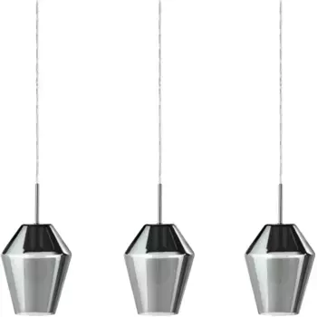 Подвесной светильник EGLO «MURMILLO», 3 лампочки, лампа E27 | без лампочки, подвесной светильник, подвесной светильник, цвет chromfarben