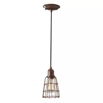 Подвесной светильник Elstead Lighting, 13,2x30,3 см, цвет Bronzefarben