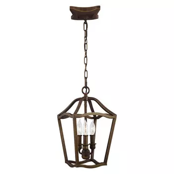Подвесной светильник Elstead Lighting, 21,9x48,9 см, цвет латуни