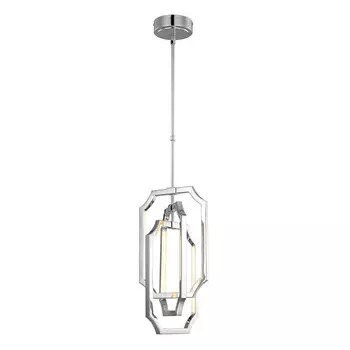 Подвесной светильник Elstead Lighting, 25,7x69,5 см, никельной