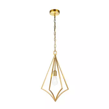 Подвесной светильник Elstead Lighting, 35,3x69,8 см, цвет латуни