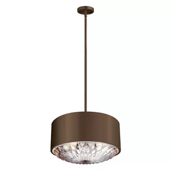 Подвесной светильник Elstead Lighting, 49,6x35,9 см, латунь/коричневый