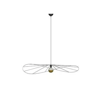 Подвесной светильник ESKOLA 110 черный 1xE27 60Вт сталь 150x110x110см Thoro Lighting Sollux Lighting