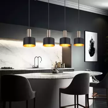 Подвесной светильник Etc-shop, черный