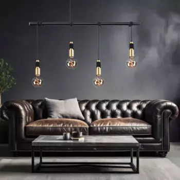 Подвесной светильник Etc-shop, черный