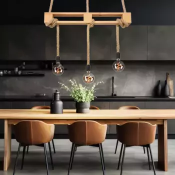 Подвесной светильник Etc-shop, желтый