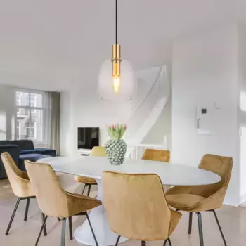 Подвесной светильник Etc-shop, золотой