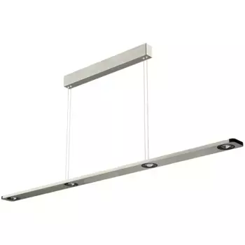Подвесной светильник EVOTEC «LIGHT WAVE», 4 лампочки, источник света Светодиодный модуль | Постоянно встроенный светодиод, подвесной светильник, подвесной светильник, цвет aluminiumfarben