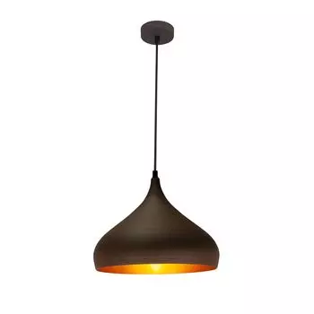 Подвесной светильник Fantasia 32 см Ronin коричневый - золото