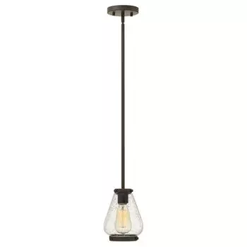 Подвесной светильник Finley, бронза, полированная маслом, стекло. Elstead Lighting, белый