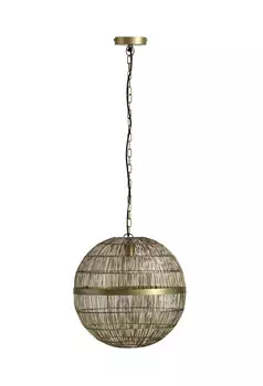 Подвесной светильник Globo, 40x120 см, цвет латуни