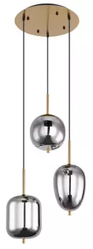 Подвесной светильник Globo, 46x120 см, цвет латуни