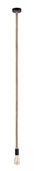 Подвесной светильник Globo, 6x166 см, коричневый/черный