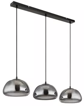 Подвесной светильник Globo, 95x25x120 см, черный/светло-серый