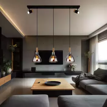 Подвесной светильник Globo, черный