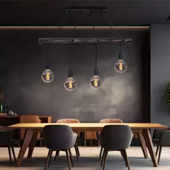 Подвесной светильник Globo, черный