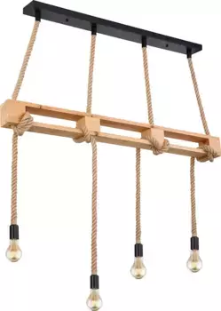 Подвесной светильник Globo, коричневый