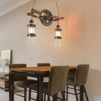 Подвесной светильник Globo, коричневый