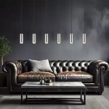 Подвесной светильник Globo, серебряный