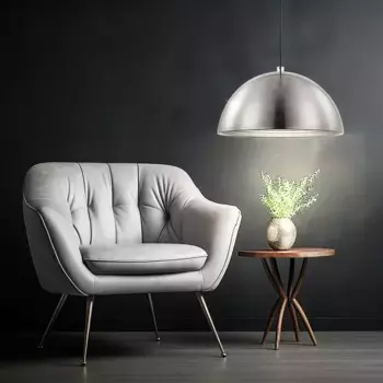 Подвесной светильник Globo, серебряный