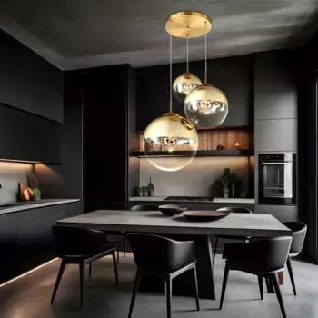 Подвесной светильник Globo, золотой