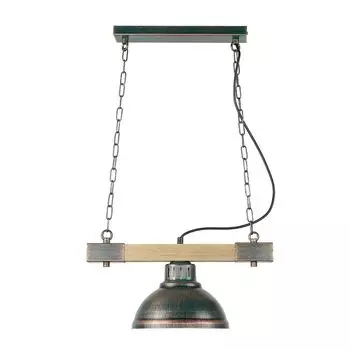 Подвесной светильник HAKON для гостиной, медь, старинное дерево, E27, металл, винтаж Licht-Erlebnisse